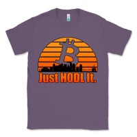 Lavender just hodl it new orleans skyline retro sunset Classic Tee - Jasminsmagicworld