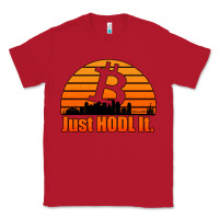 Red just hodl it new orleans skyline retro sunset Classic Tee - Jasminsmagicworld