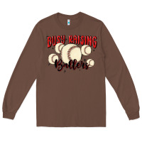 Chestnut busy raising ballers Long Sleeve Tee - MaliasSmallBusiness