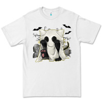 White Ghost Cat Premium Tee - texasbilliewilder