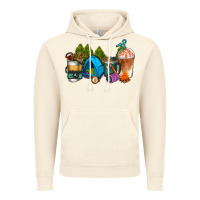 Vintage Artic camp coffee cups ado Vintage Hoodie - AdoDesignShop