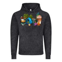 Vintage Black camp coffee cups ado Vintage Hoodie - AdoDesignShop