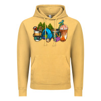 Vintage Mustard camp coffee cups ado Vintage Hoodie - AdoDesignShop