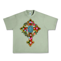 Christmas Cross Urban Heavy Tee | Teevron
