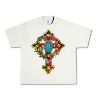 Pistachio christmas cross Urban Heavy Tee - AdoDesignShop