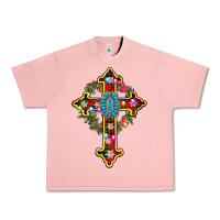 Salmon christmas cross Urban Heavy Tee - AdoDesignShop