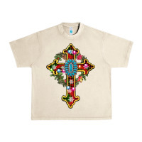 Sandshell christmas cross Urban Heavy Tee - AdoDesignShop