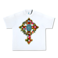 White christmas cross Urban Heavy Tee - AdoDesignShop