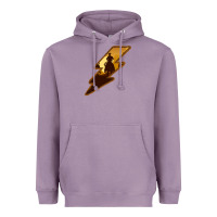 Cowboy Sunset Lightning Heavyweight Hoodie | Teevron