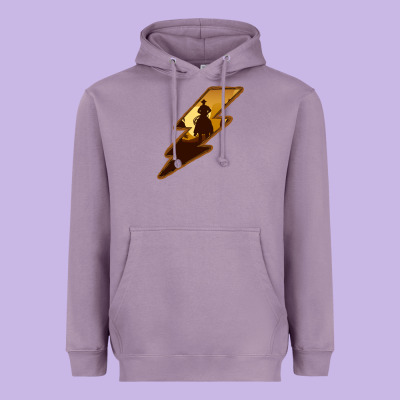 Cowboy Sunset Lightning Heavyweight Hoodie Designed By Bettercallsaul
