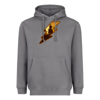Storm Cowboy Sunset Lightning Heavyweight Hoodie - Bettercallsaul