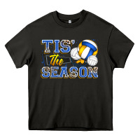 Tis' The Season Volleyball Heavy Core Tee | Teevron
