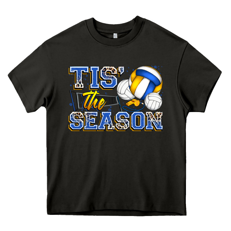 Tis' The Season Volleyball Heavy Core Tee by Zillion Design Studio | Teevron