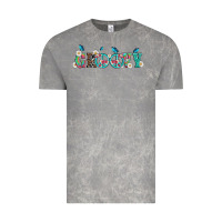Cloud Rock groovy with peace  sign flowers Vintage Tee - Artiststas