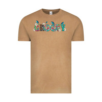 Vintage Camel groovy with peace  sign flowers Vintage Tee - Artiststas