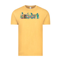 Groovy With Peace  Sign Flowers Vintage Tee | Teevron