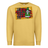 Antique Gold Christmas Ho Ho Ho Premium Sweatshirt - Bettercallsaul