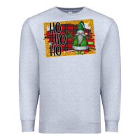 Heather Grey Christmas Ho Ho Ho Premium Sweatshirt - Bettercallsaul