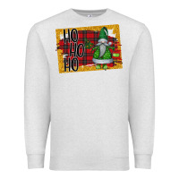 Oatmeal Heather Christmas Ho Ho Ho Premium Sweatshirt - Bettercallsaul