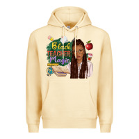 Pina Colada black teacher magic with afro Premium Hoodie - NancyCooperArtShop