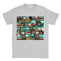 Moon Dust western horseshoe sunflower brown cow Classic Tee - BarkalooDesign