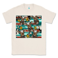 Natural western horseshoe sunflower brown cow Classic Tee - BarkalooDesign