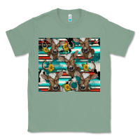 Sage western horseshoe sunflower brown cow Classic Tee - BarkalooDesign