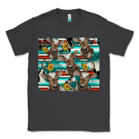 Smoke western horseshoe sunflower brown cow Classic Tee - BarkalooDesign