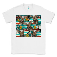 White western horseshoe sunflower brown cow Classic Tee - BarkalooDesign