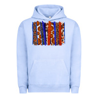 Pigment Grape Ice Basketball brushstroke Urban Hoodie - HowdyJamesFarm