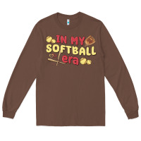 Chestnut in my softball era Long Sleeve Tee - MaliasSmallBusiness