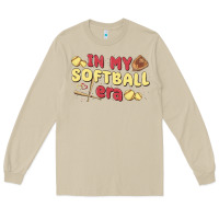 Mushroom in my softball era Long Sleeve Tee - MaliasSmallBusiness