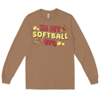 Toasted Coconut in my softball era Long Sleeve Tee - MaliasSmallBusiness