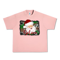 Salmon believe santa Urban Heavy Tee - AdoDesignShop