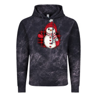 Cloud Black christmas snowman Vintage Hoodie - JahusDesignShop