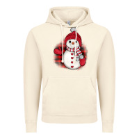 Vintage Artic christmas snowman Vintage Hoodie - JahusDesignShop
