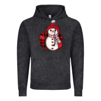 Vintage Black christmas snowman Vintage Hoodie - JahusDesignShop
