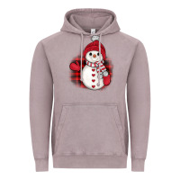 Vintage Zinc christmas snowman Vintage Hoodie - JahusDesignShop