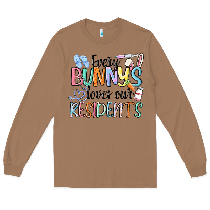 Every Bunny Loves Our Residents Long Sleeve Tee by MaliasSmallBusiness | Teevron