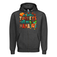 Charcoal Heather my favorite call me mama Zipper Hoodie - MaliasSmallBusiness