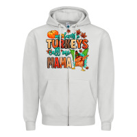 Dove Grey my favorite call me mama Zipper Hoodie - MaliasSmallBusiness