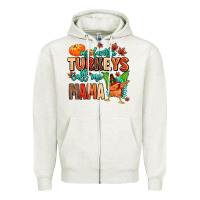 Oatmeal Heather my favorite call me mama Zipper Hoodie - MaliasSmallBusiness