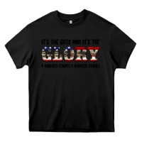 Black veteran glory Heavy Core Tee - BarkalooDesign