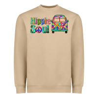 Mushroom hippie soul caravan Heavyweight Sweatshirt - BarkalooDesign