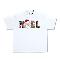 White noel santa Urban Heavy Tee - AdoDesignShop