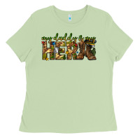 Matcha my daddy is my hero army western Ladies Tee - texasbilliewilder