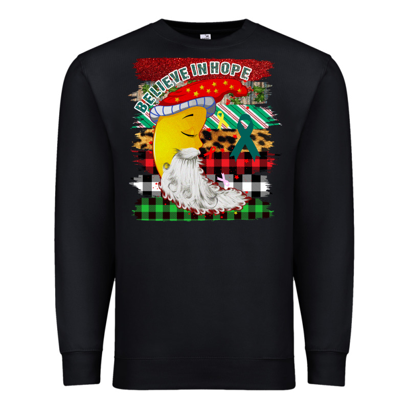 Believe In Hope Santa Moon Premium Sweatshirt by Bettercallsaul | Teevron