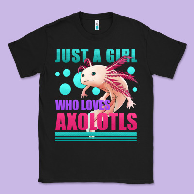 Just A Girl Who Loves Axolotls Classic Tee Designed By Jasminsmagicworld