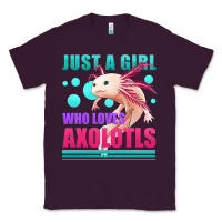 Plum just a girl who loves axolotls Classic Tee - Jasminsmagicworld