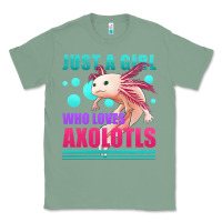 Sage just a girl who loves axolotls Classic Tee - Jasminsmagicworld